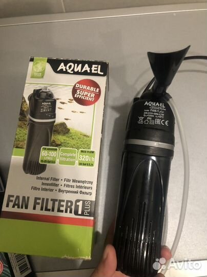 Аквариумный обогреватель и фильтр