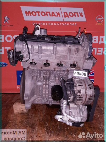 Двигатель 1,4 BUD Volkswagen Polo 5 Golf Caddy