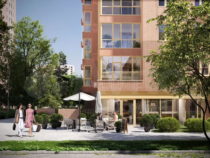 1-к. квартира, 45,2 м², 6/25 эт.