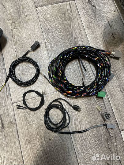 Проводка для установки штатного усилителя volvo