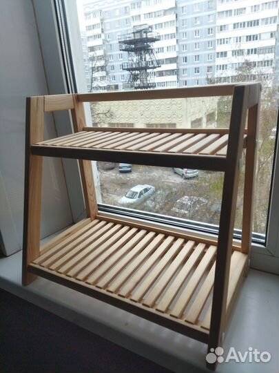 Стеллаж Этажерка настольная деревянная не IKEA