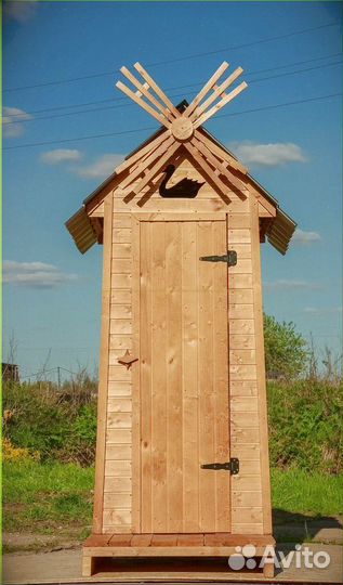 Дачный туалет с установкой Щ434