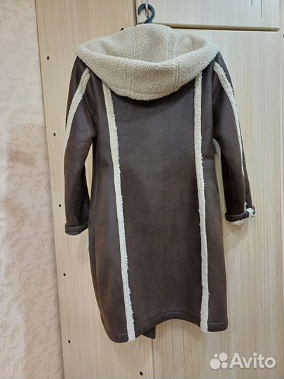 Эко дубленка женская