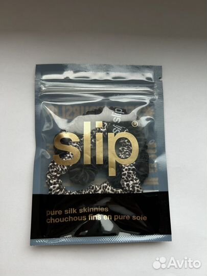 Slip Pure Silk набор шелковых резинок 2 шт