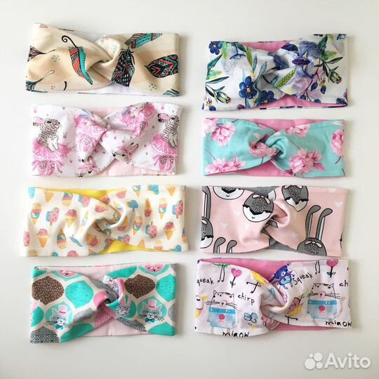 Тюрбан-повязка трикотажная