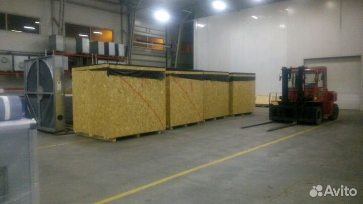 Обрешетка груза. Жёсткая упаковка