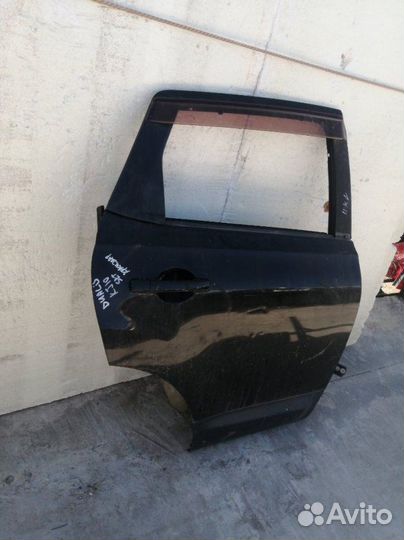 Дверь задняя правая Nissan Qashqai J10