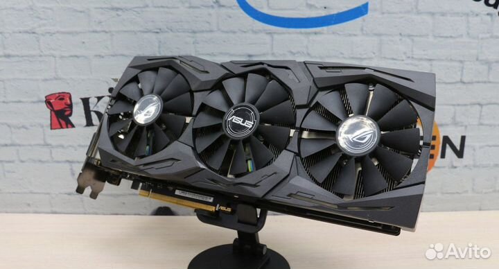 Видеокарта asus ROG Strix 1080ti 11gb