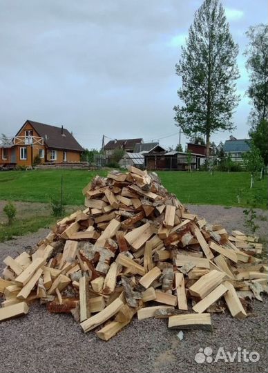 Дрова Береза с доставкой в Выборге