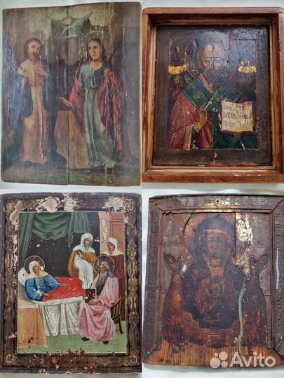 Старинные иконы 19 век