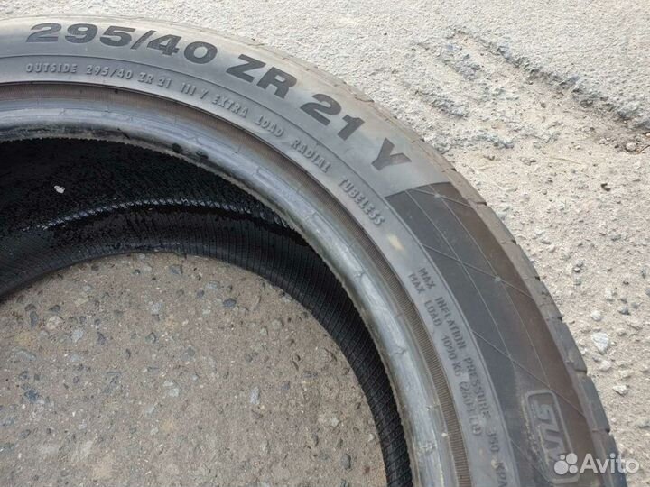 295 40 21 летняя резина Continental
