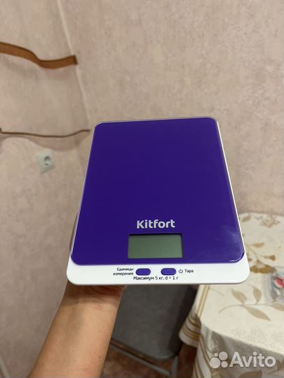 Весы кухонные kitfort