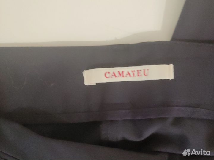 Брюки школьные синие