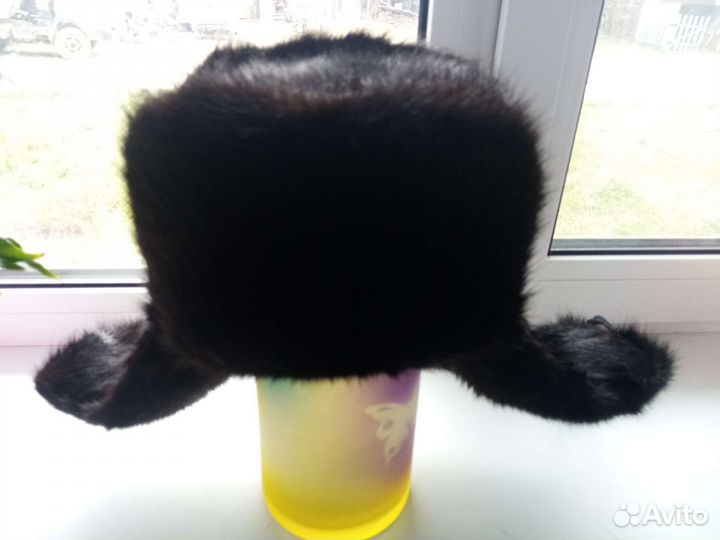 Шапка ушанка мужская