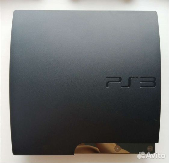 Прошитая PS3, 35 игр, 2 джойстика, мув