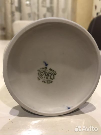 Фигурки гжель СССР