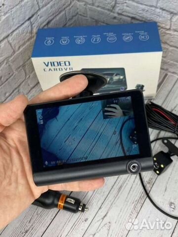 Видеорегистратор с 3 камерами