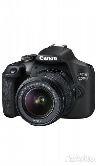 Зеркальный фотоаппарат canon eos 2000d