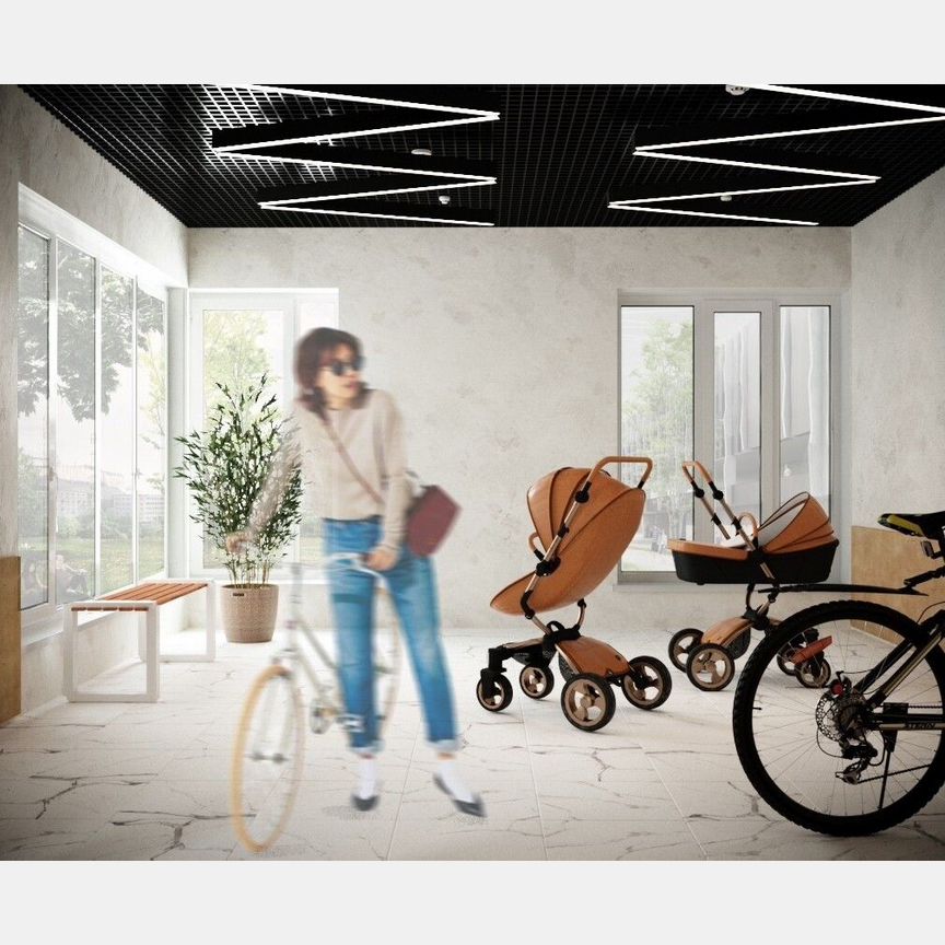 1-к. квартира, 43,8 м², 3/8 эт.