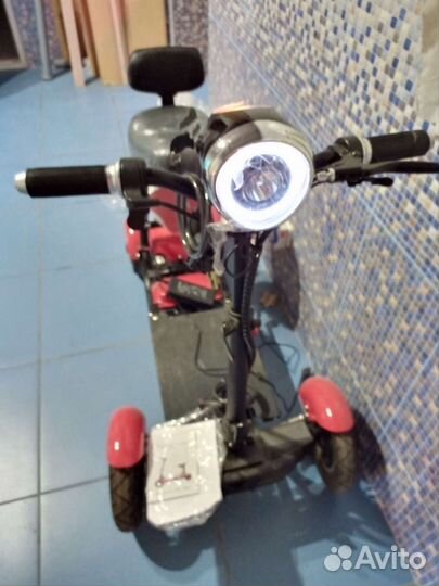 Для пожилых людей складной электроквадроцикл