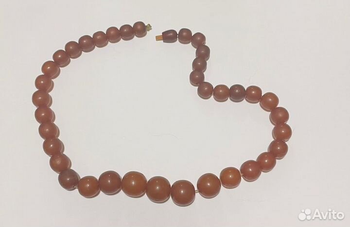 Янтарные бусы СССР