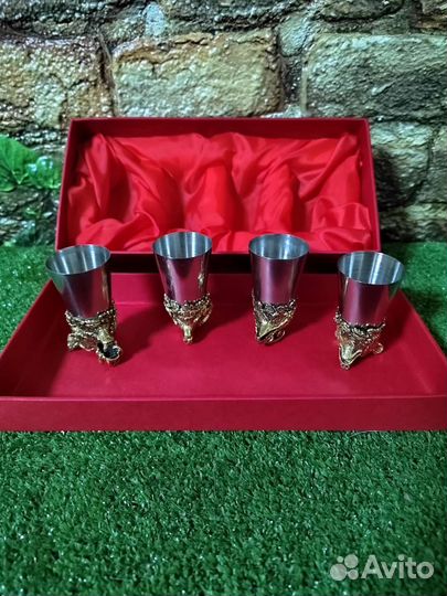 Набор рюмок ручной работы