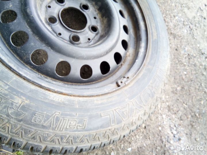 Колесо 195/65R15 Uniroyal запаска Mers-124 1шт