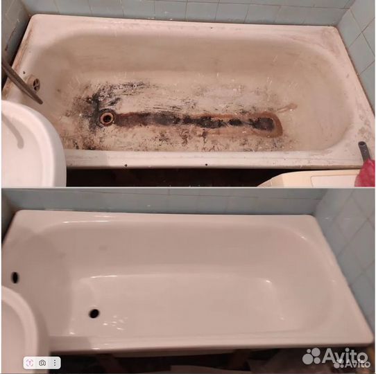 Реставрация ванн. Цена с материалом и работой