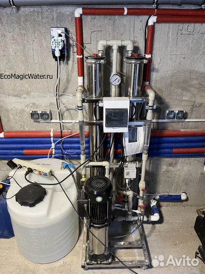 Обратный осмос на 500 литров в час