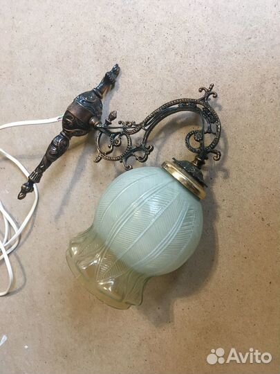 Старый светильник СССР