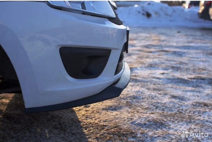 Губа на бампер granta volta