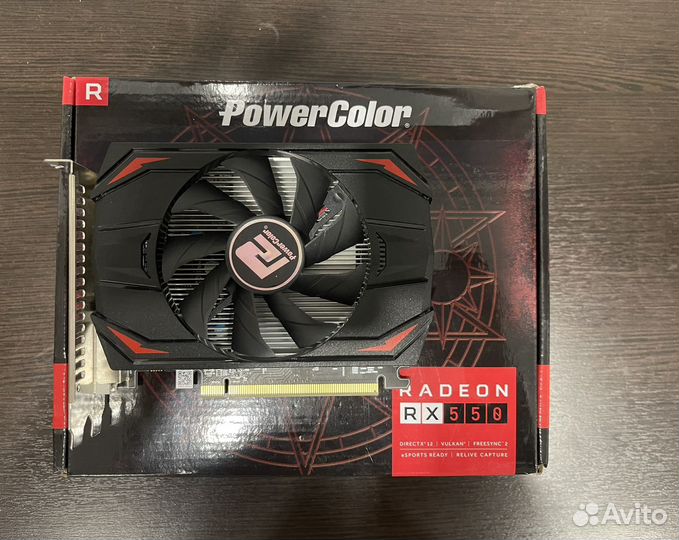 Видеокарта rx550