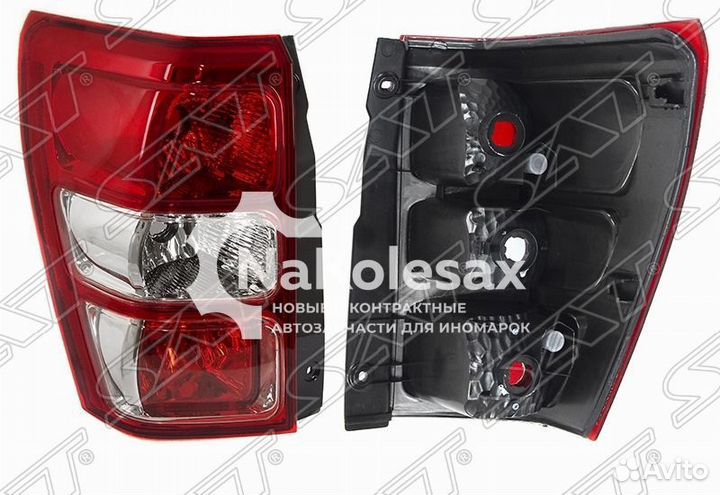 Фонарь задний suzuki grand vitara 05-15 LH с птф