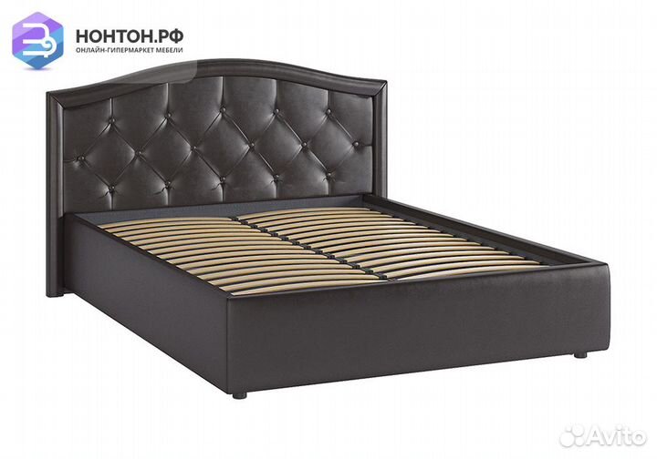 Кровать Верона 1.4 м шоколад