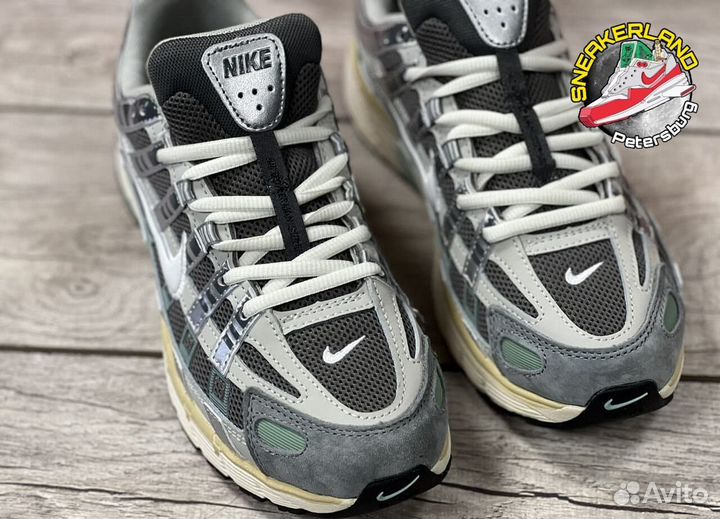 Кроссовки мужские Nike P-6000 Flat Pewter Grey