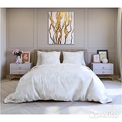 Комплект постельного белья евро, поплин100хлопок