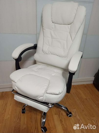 Компьютерное кресло белое бесплатная доставка