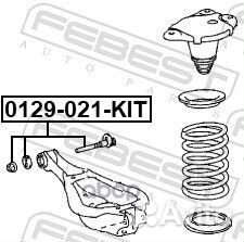 Болт с эксцентриком (ремкомплект) lexus RX270/3