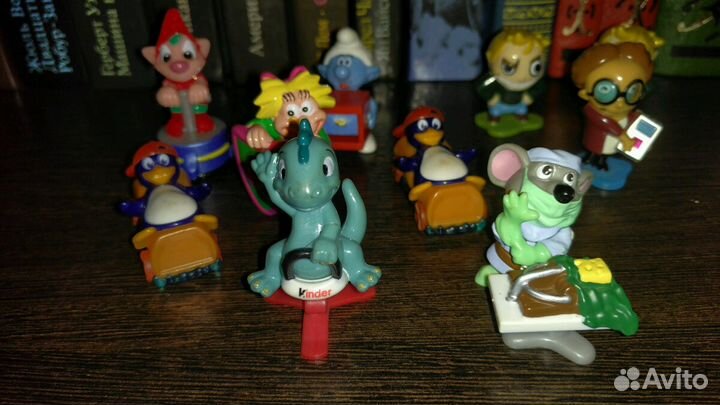 Игрушки Киндер-Сюрприз из разных коллекций