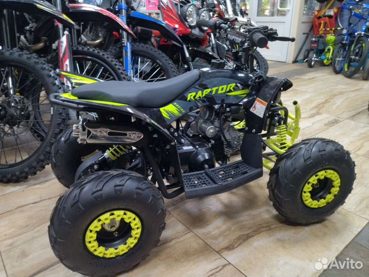 Детский квадроцикл Motoland Raptor 125