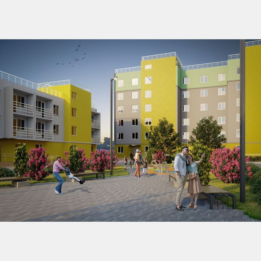 Квартира-студия, 25,2 м², 1/3 эт.