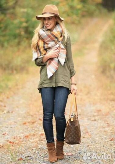 Шерстяной платок