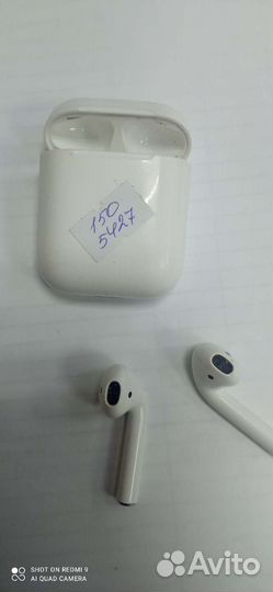 Беспроводные наушники apple airpods