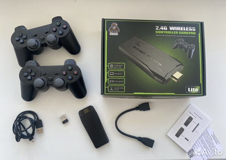 Игровая приставка с ретро играми 2.4G Wereless