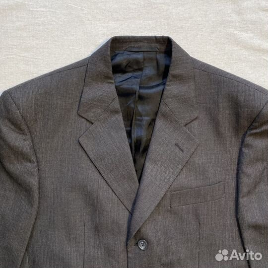 Пиджак Bill Blass, винтаж, 100 шерсть, 50