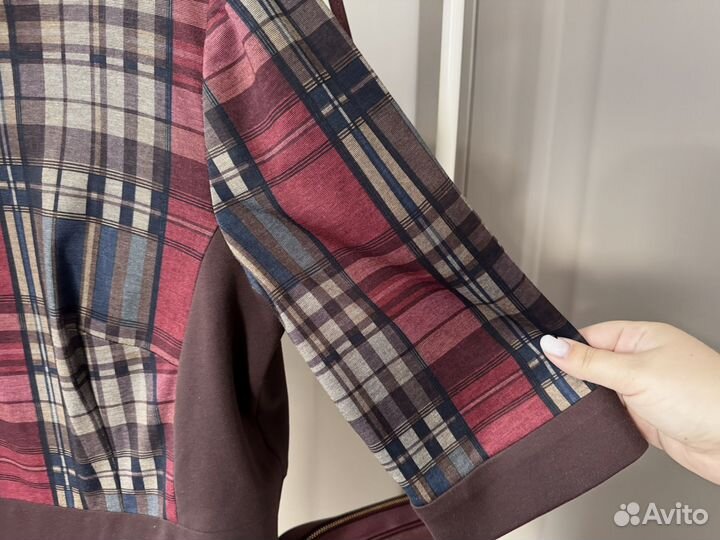 Платье в клетку 50 52