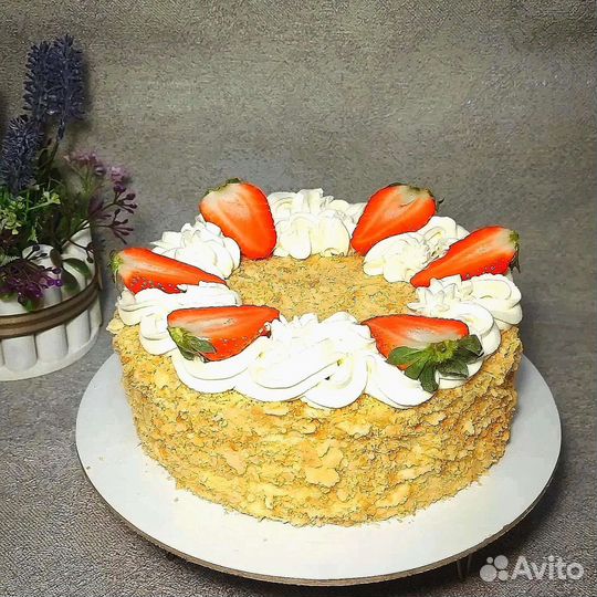 Торт, зефир, макаронс