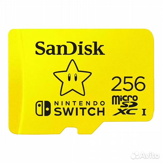 Карта памяти SanDisk microsdxc UHS-I card for Nint