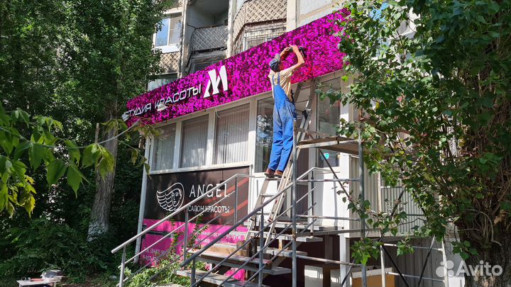 Световые буквы, вывески, стенды, баннера