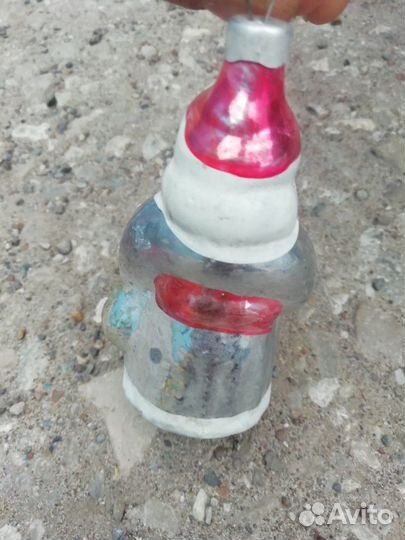 Игрушка ёлочная дедушка мороз